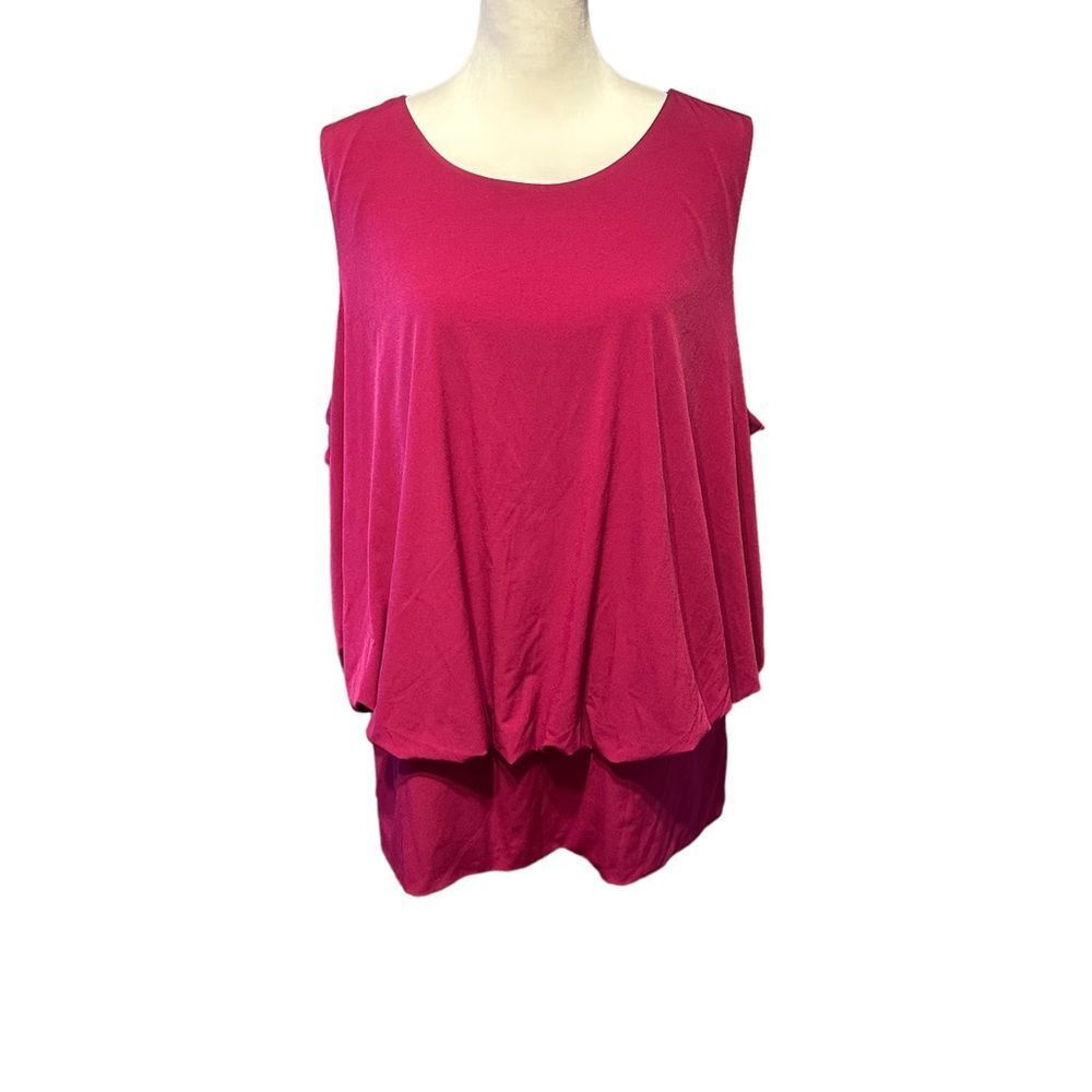 NWT Lane Bryant  Berry Pink Shirt Sz  22/24